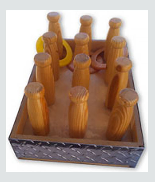 Bottle Ring Toss Tabletop Game