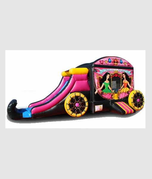 4-in-1 Princess Carriage Combo Jumper thumbnail 2