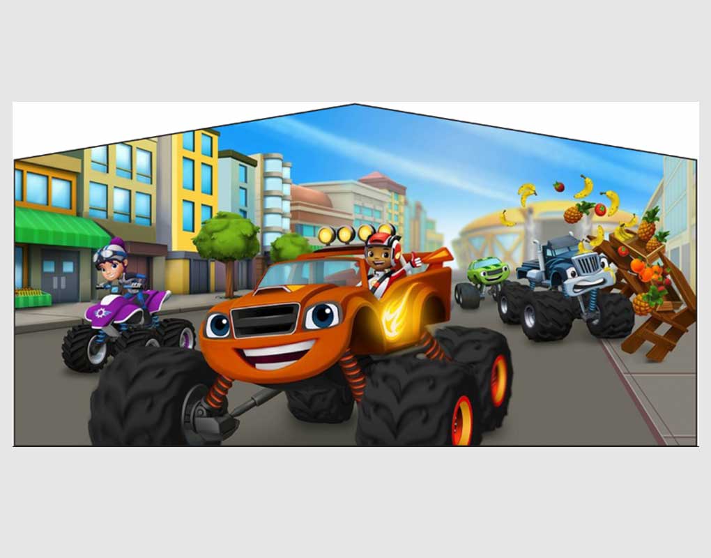 Blaze and the Monster Machines Banner thumbnail 2