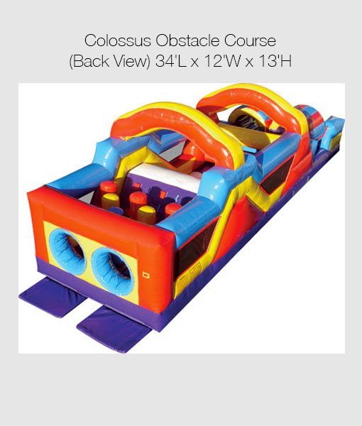 Colossus Wet-Dry Slide and Obstacle Course thumbnail 4