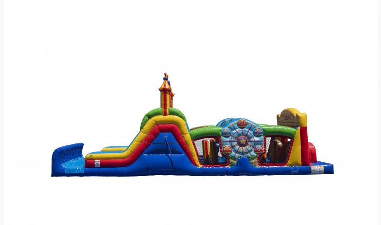 Fun Fair Obstacle Course & Water Slides thumbnail 3