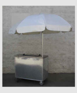 Ice Cream Freezer Cart