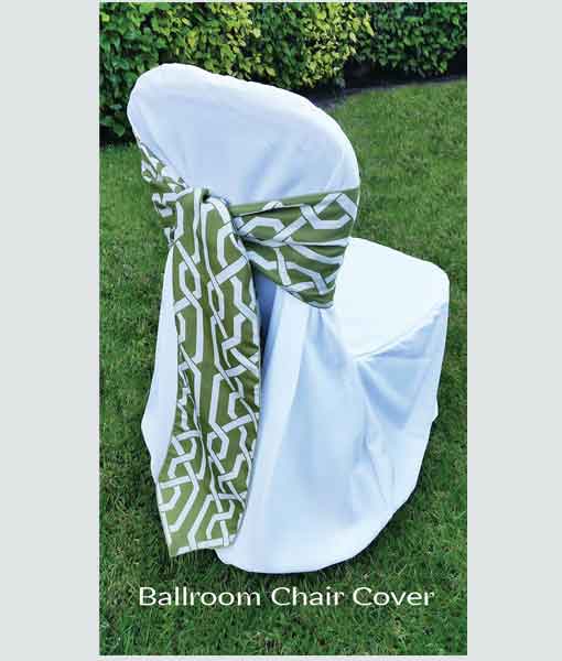 Ballroom Chair Covers and Sashes