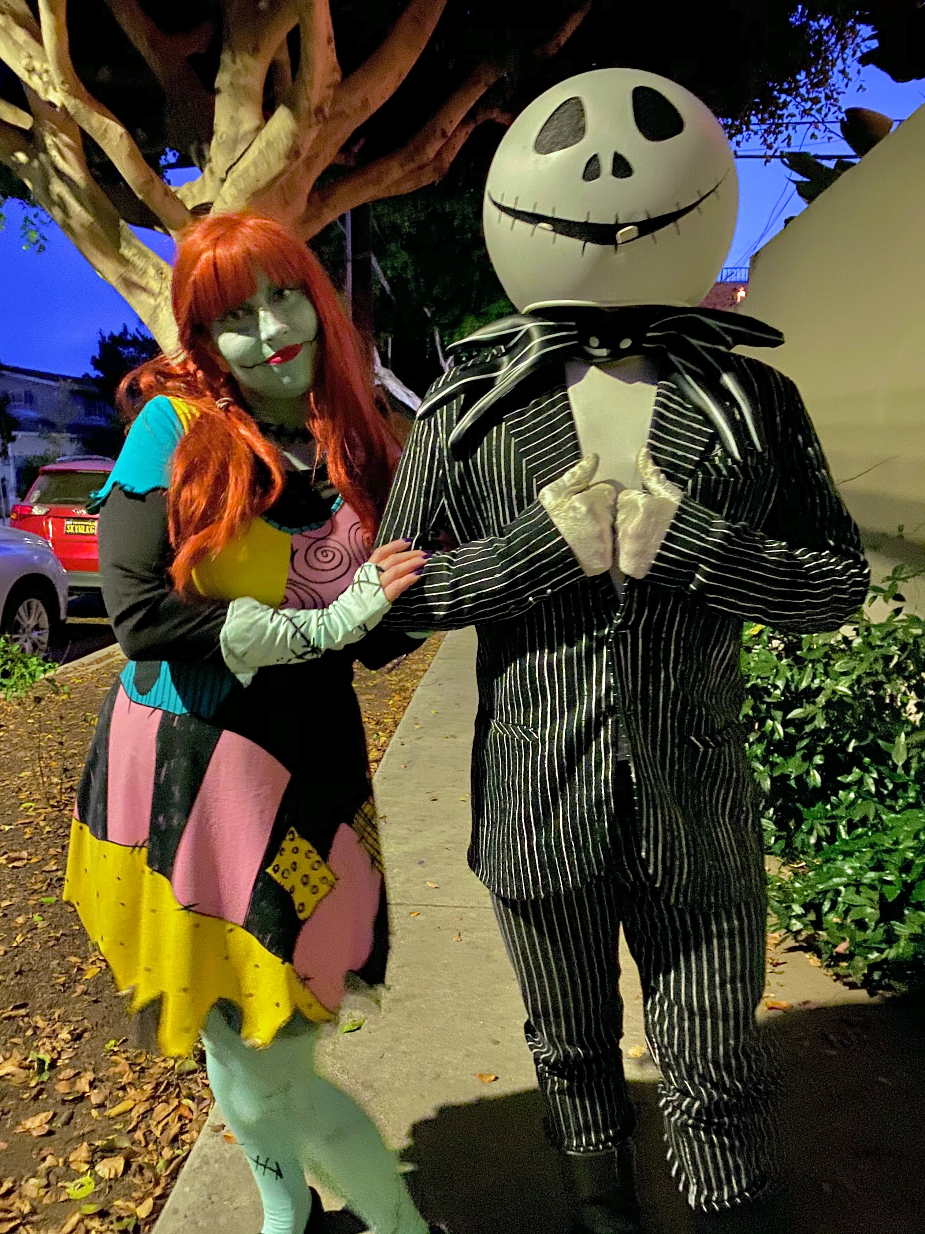Jack and Sally Characters for Halloween